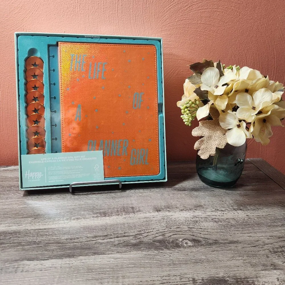 NWT Happy Planner The Life of a Planner Girl Disc & Cover Set